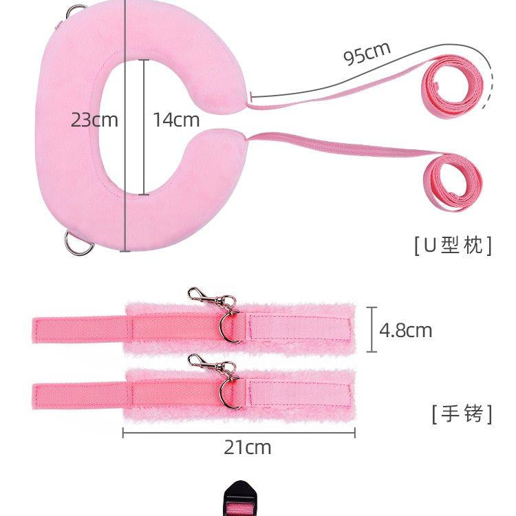 MIZZZEE U-shaped Pillow Split Leg Strap - Jiumii Adult Store