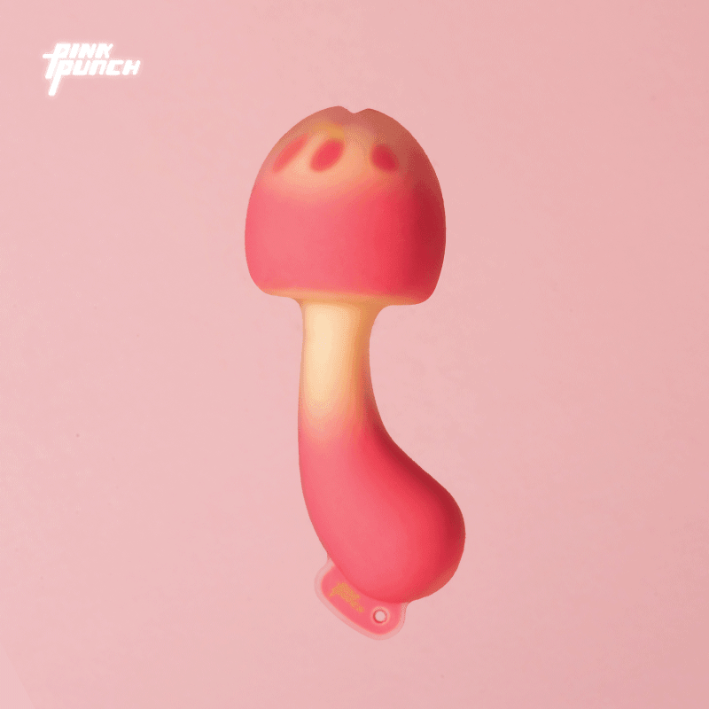 PINKPUNCH Sunset Mushroom App Controlled Rechargeable Egg Vibrator - Jiumii Adult Store