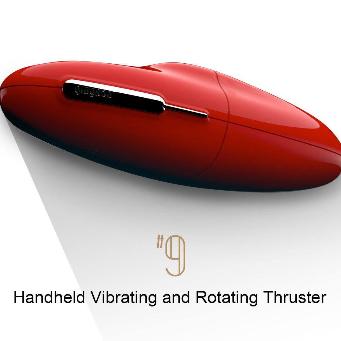 QINGNAN #9 Handheld Vibrating and Rotating Thruster Sex Machine - Jiumii Adult Store