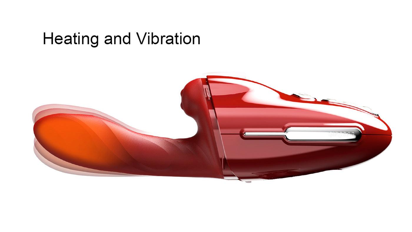 QINGNAN #9 Handheld Vibrating and Rotating Thruster Sex Machine - Jiumii Adult Store