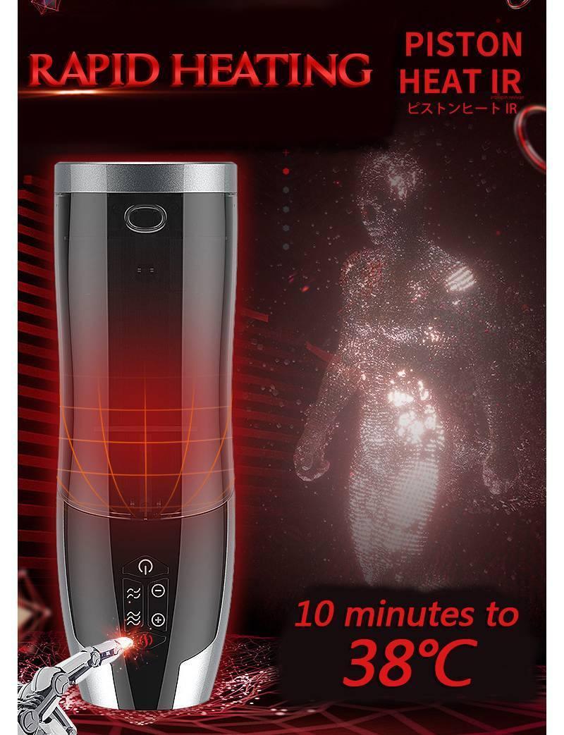 RENDS Full Auto Piston Auto Heating Telescopic Male Masturbator - Jiumii Adult Store