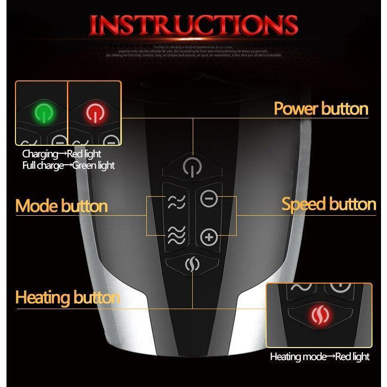 RENDS Full Auto Piston Auto Heating Telescopic Male Masturbator - Jiumii Adult Store