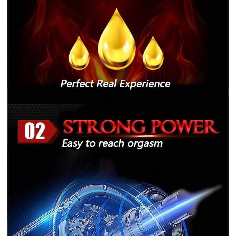 RENDS Full Auto Piston Auto Heating Telescopic Male Masturbator - Jiumii Adult Store