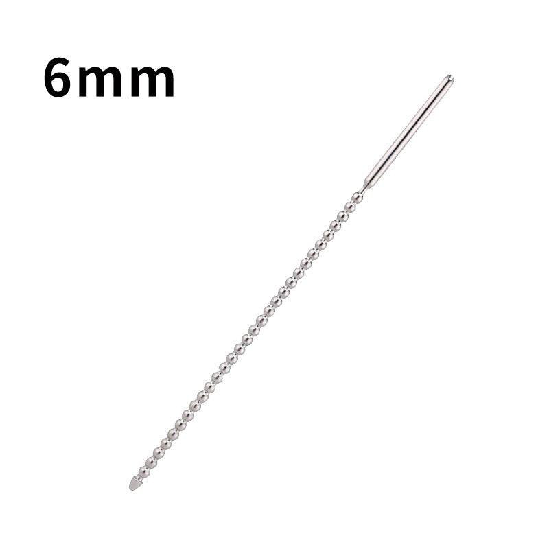 Stainless Ribbed Steel Urethral Sounding Toys For Male - Jiumii Adult Store