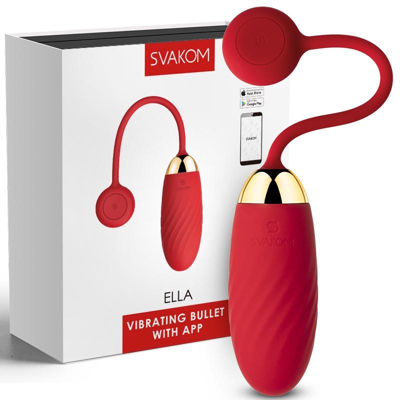 SVAKOM Ella Mobile-Controlled Wearable Egg Vibrator App-controlled Jiumii SVAKOM Ella Mobile-Controlled Wearable Egg Vibrator App-controlled Jiumii