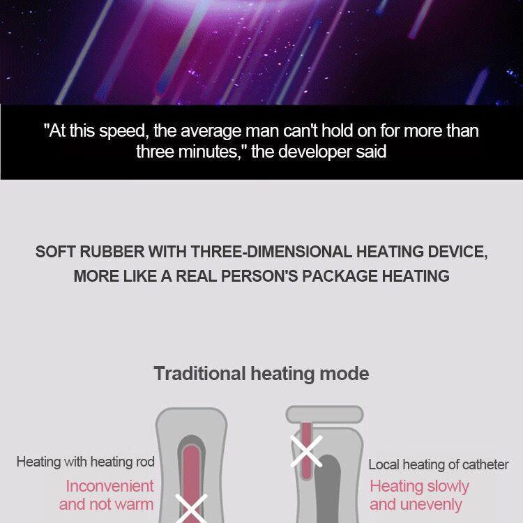 TRYFUN Black Hole Automatic Masturbator - Jiumii Adult Store