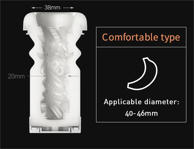 TRYFUN Black Hole Pro Automatic Masturbator - Jiumii Adult Store