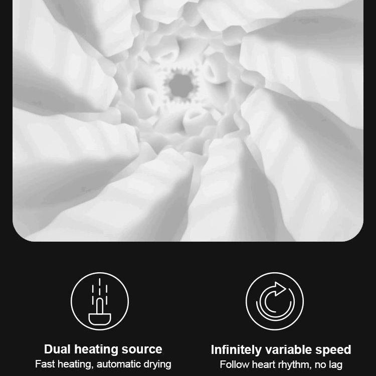 TRYFUN Black Hole Pro Automatic Masturbator - Jiumii Adult Store