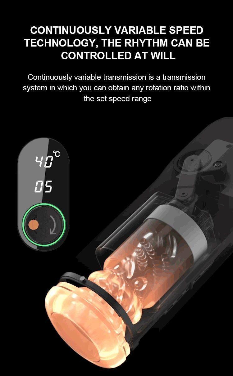 TRYFUN Black Hole Pro Automatic Masturbator - Jiumii Adult Store
