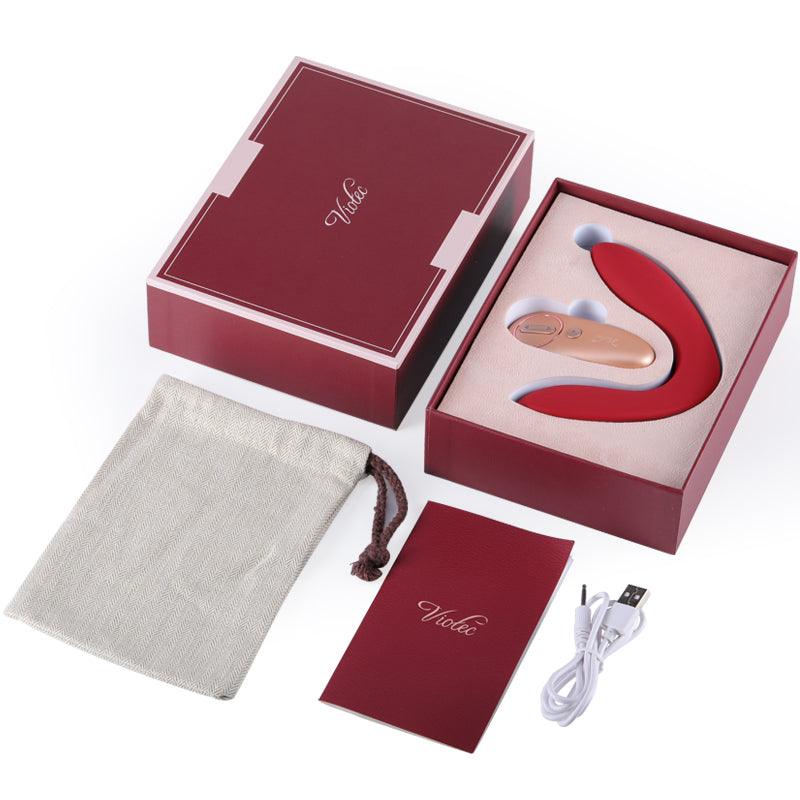 VIOTEC Hercules Remote Control Wearable Couples Vibrator with Touch Panel - Jiumii Adult Store