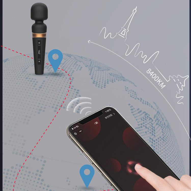 VIOTEC Titan APP Control Touch Panel Massage Wand - Jiumii Adult Store