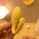 XIUXIUDA Dual Vibrating APP Control Wearable Egg Vibrator Bullet - Jiumii Adult Store