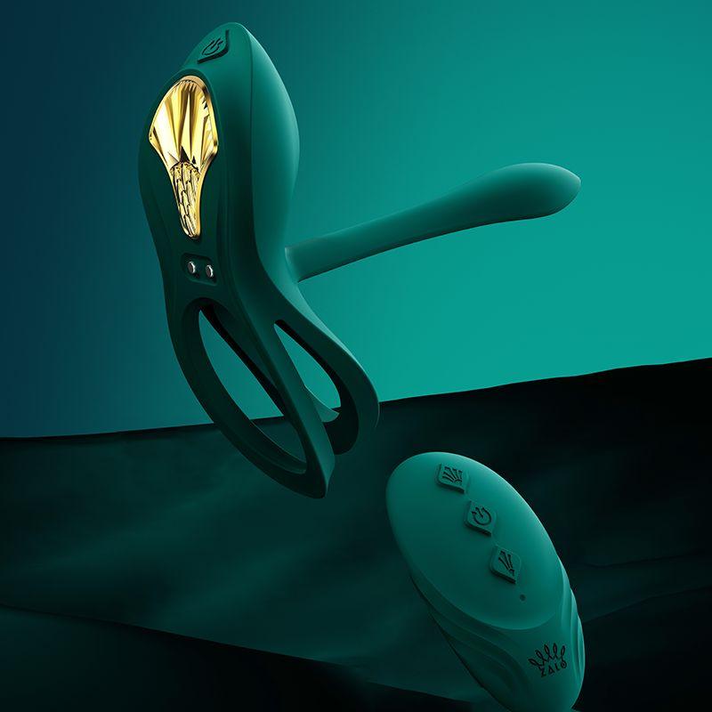 ZALO Bayek Vibrating Couples Penis Ring Cock Ring - Jiumii Adult Store