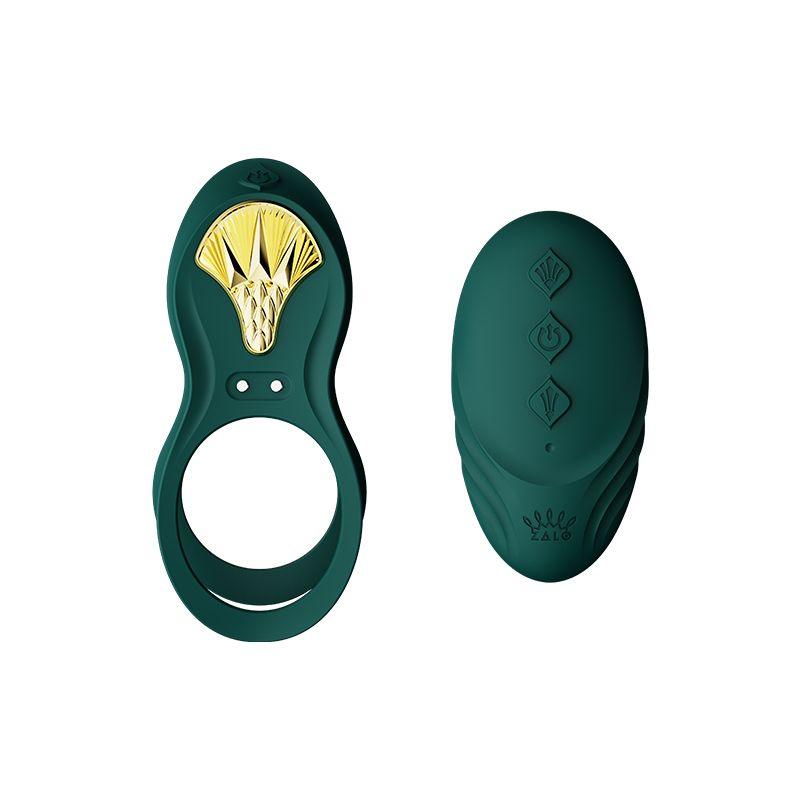 ZALO Bayek Vibrating Couples Penis Ring Cock Ring - Jiumii Adult Store