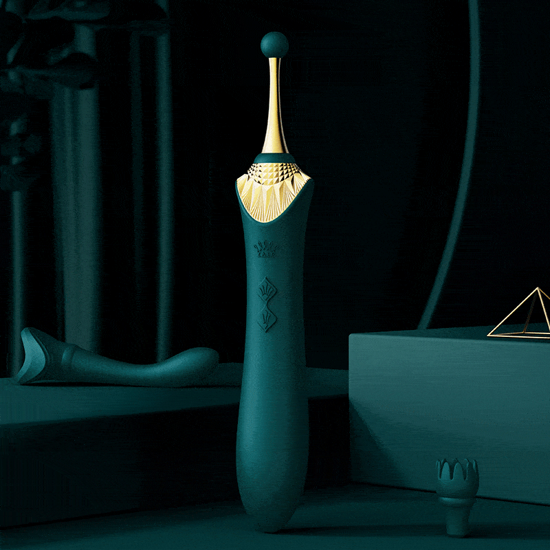 ZALO BESS Clitoral Vibrators with 3 attachments - Jiumii Adult Store