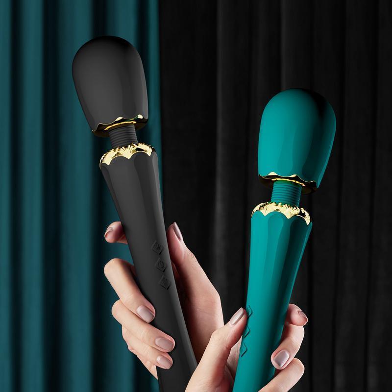 ZALO Kyro Wand Massager Vibrator with 2 Attachments - Jiumii Adult Store