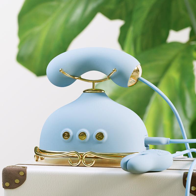 ZEMALIA G-spot Vibrator Sucking Clitoral Massager and Vibrating Nipple Clamp Set - Jiumii Adult Store