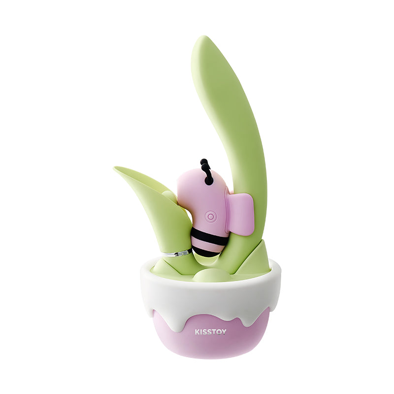 KISSTOY Buzzing Garden detachable bee suction stimulator and G-spot wand