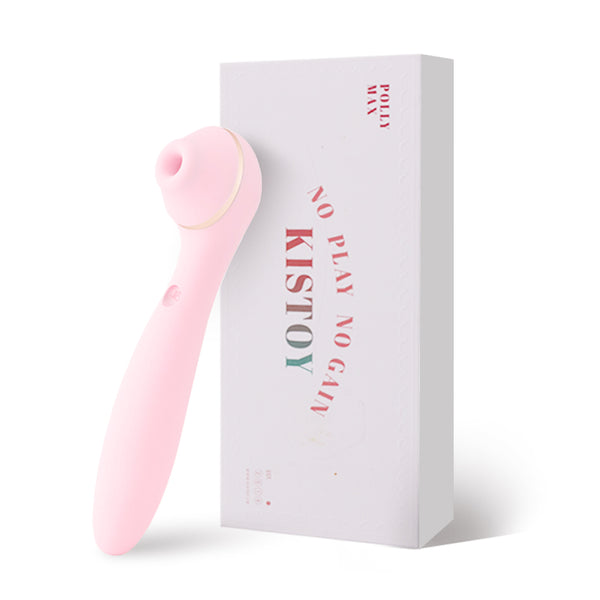 KISTOY Polly MAX 3.0 Air Pulse Rotating Auto Heating Clitoral Stimulator APP CONTROL