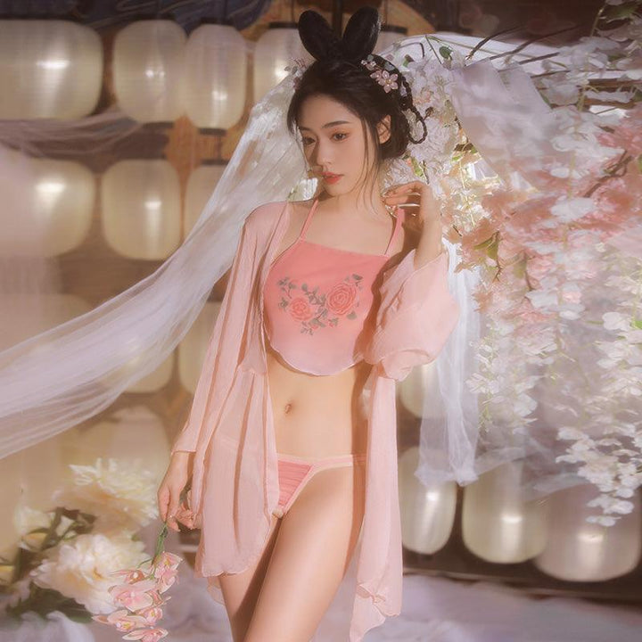 Fee et moi Chinese Tradtional Style Peach Blossom Set - Jiumii Adult Store