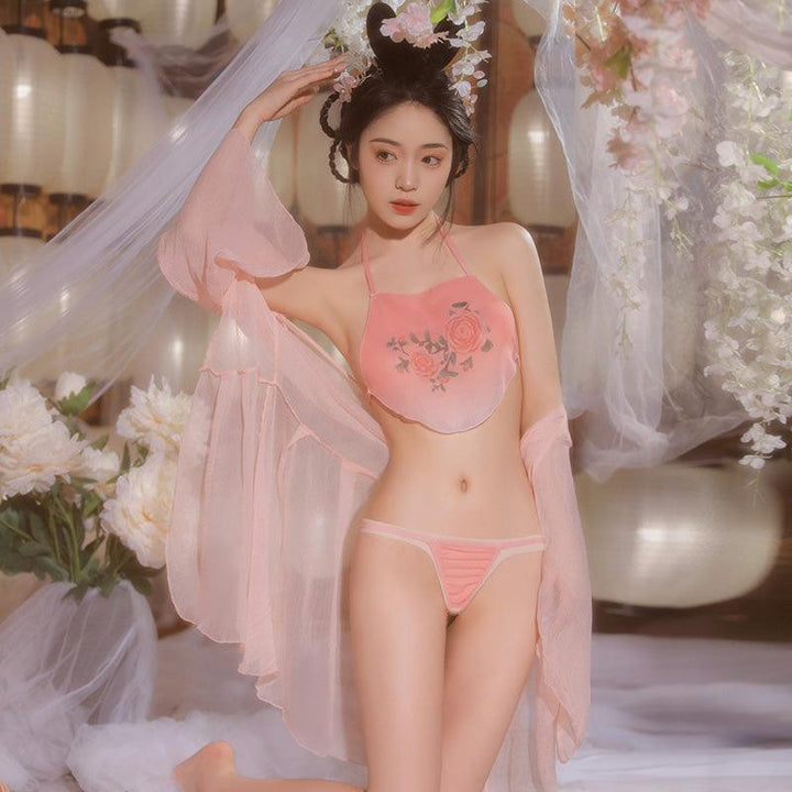 Fee et moi Chinese Tradtional Style Peach Blossom Set - Jiumii Adult Store