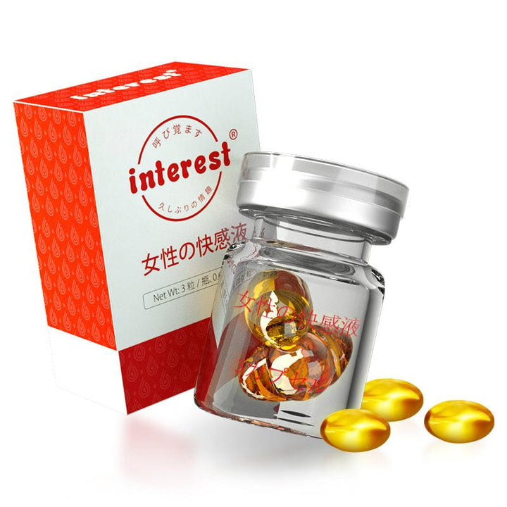 INTEREST Female Enhancment Capsules 3PCS - Jiumii Adult Store