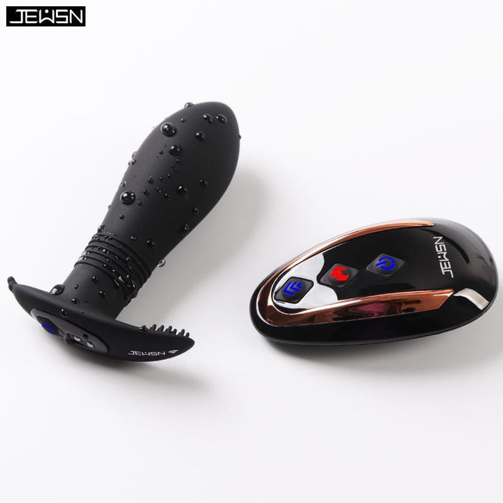 JEUSN Anal Dragon Plug Vibration Massager Wireless Remote - Jiumii Adult Store