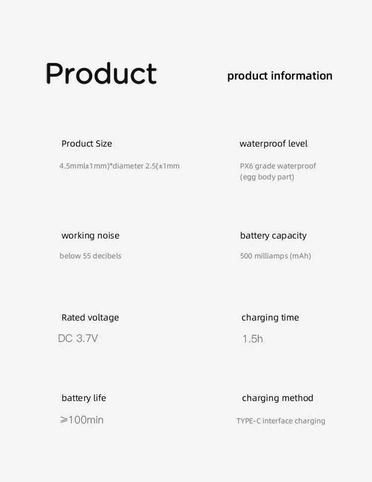 JISSBON Double Vibrator Egg Sex Toy for Woman - Jiumii Adult Store