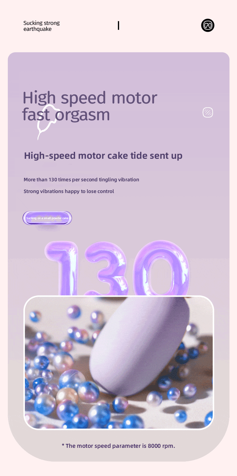 JISSBON Softoy Clitoral Sucking Vibrator Egg Nipple Vacuum Suck Sex Toy for Woman - Jiumii Adult Store