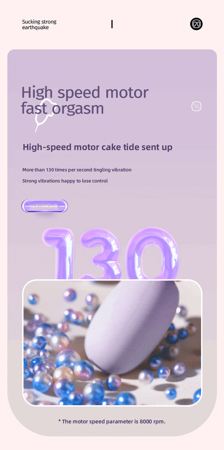 JISSBON Softoy Clitoral Sucking Vibrator Egg Nipple Vacuum Suck Sex Toy for Woman - Jiumii Adult Store