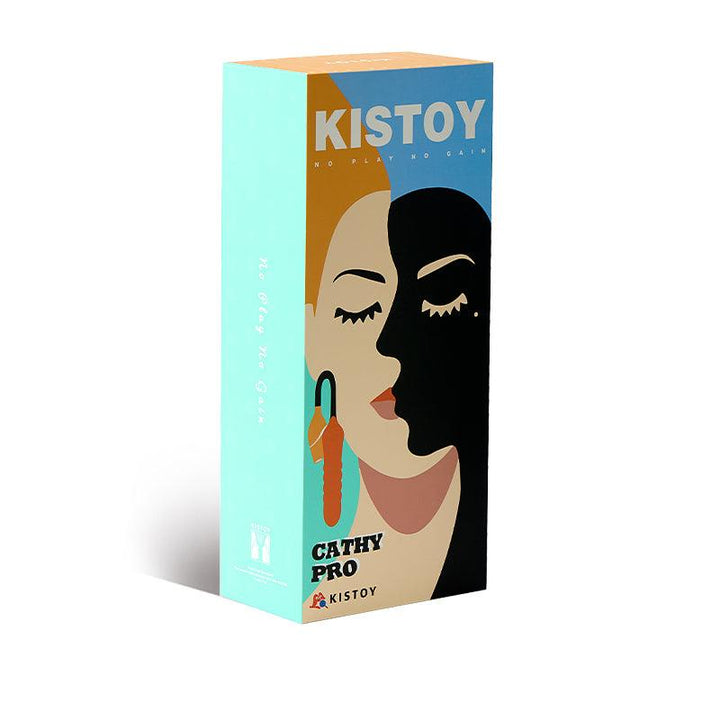 KISTOY Cathy Pro App-Controlled Thrusting Vibrator with Double Stimulation - Jiumii Adult Store