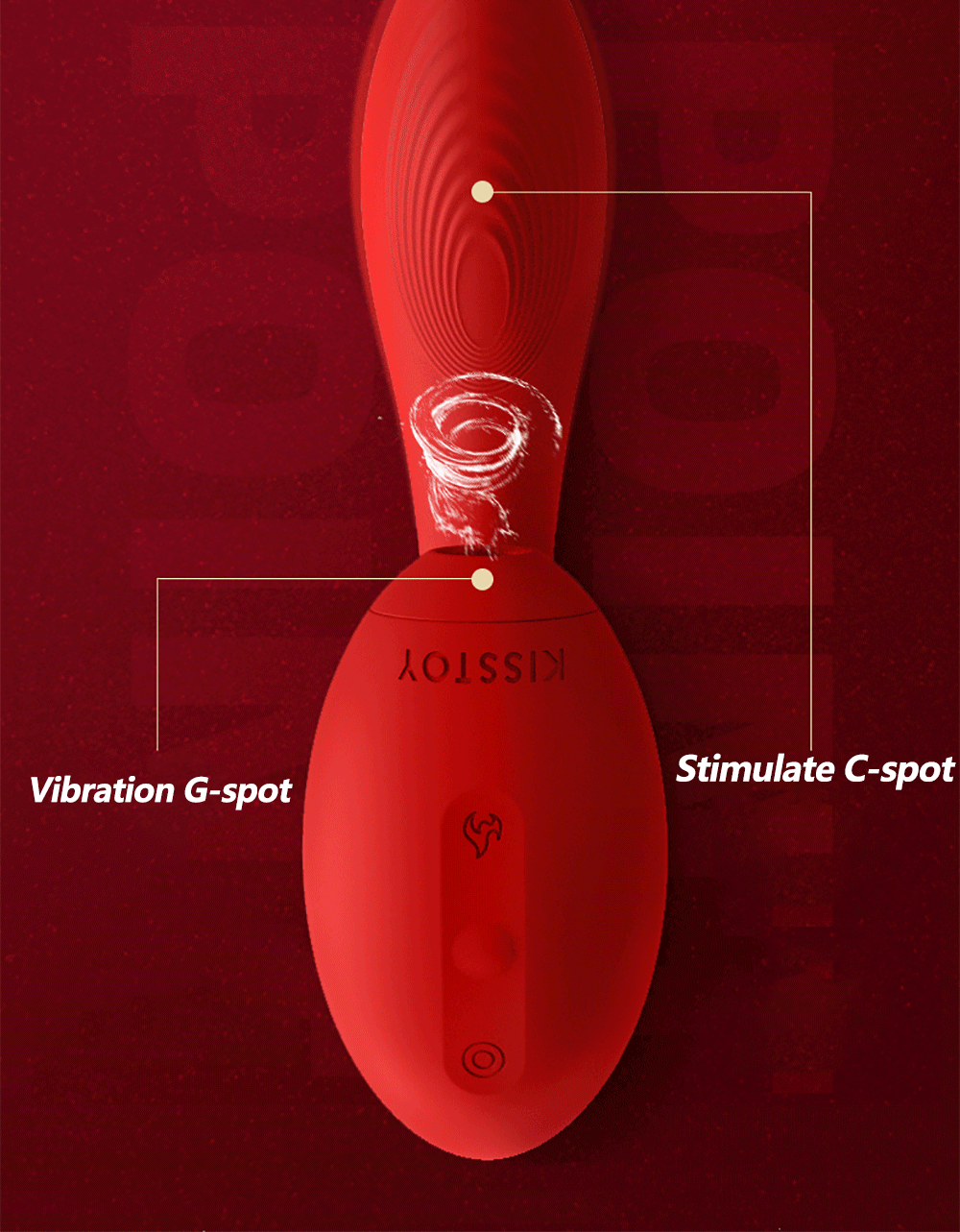KISTOY Tina Wearable Clitoral Sucking & G-Spot Vibrator - Jiumii Adult Store