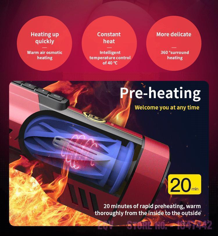 LETEN Future Cabin 708 Pro Automatic Masturbator - Jiumii Adult Store