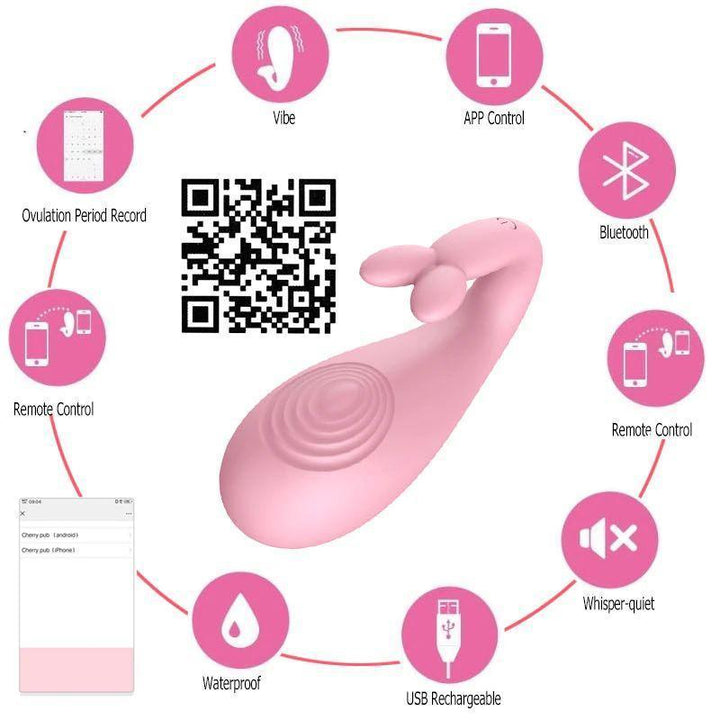 LIBO Monster Pub Vibrator with Remote Control App - Jiumii Adult Store