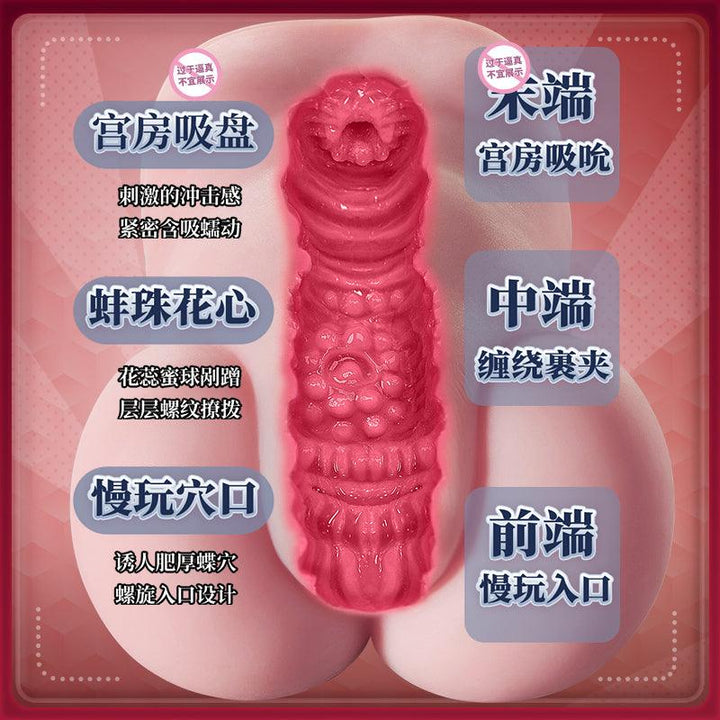 LULUBEI Busty Mature Woman Realistic Vagina Masturbator - Jiumii Adult Store