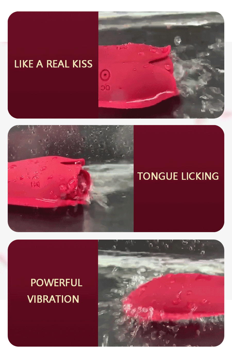 MEESE Dora Tongue Licking G Spot Vibrator - Jiumii Adult Store