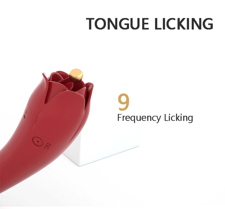MEESE Dora Tongue Licking G Spot Vibrator - Jiumii Adult Store