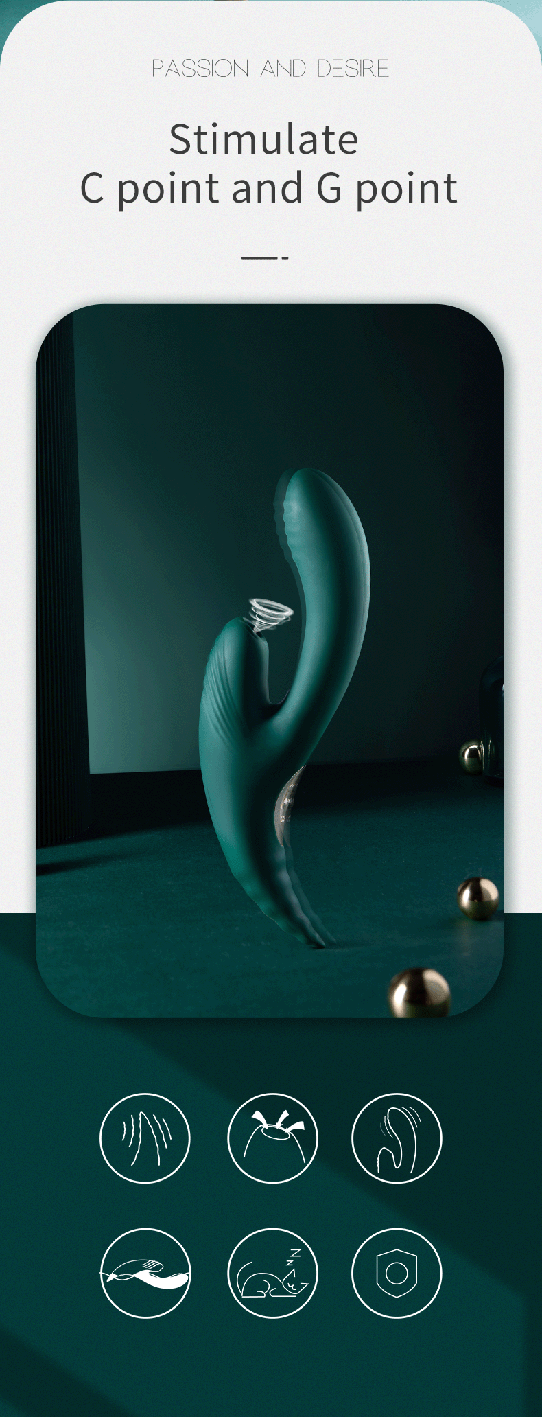 MEESE Mera Sucking G-spot Vibrator - Jiumii Adult Store