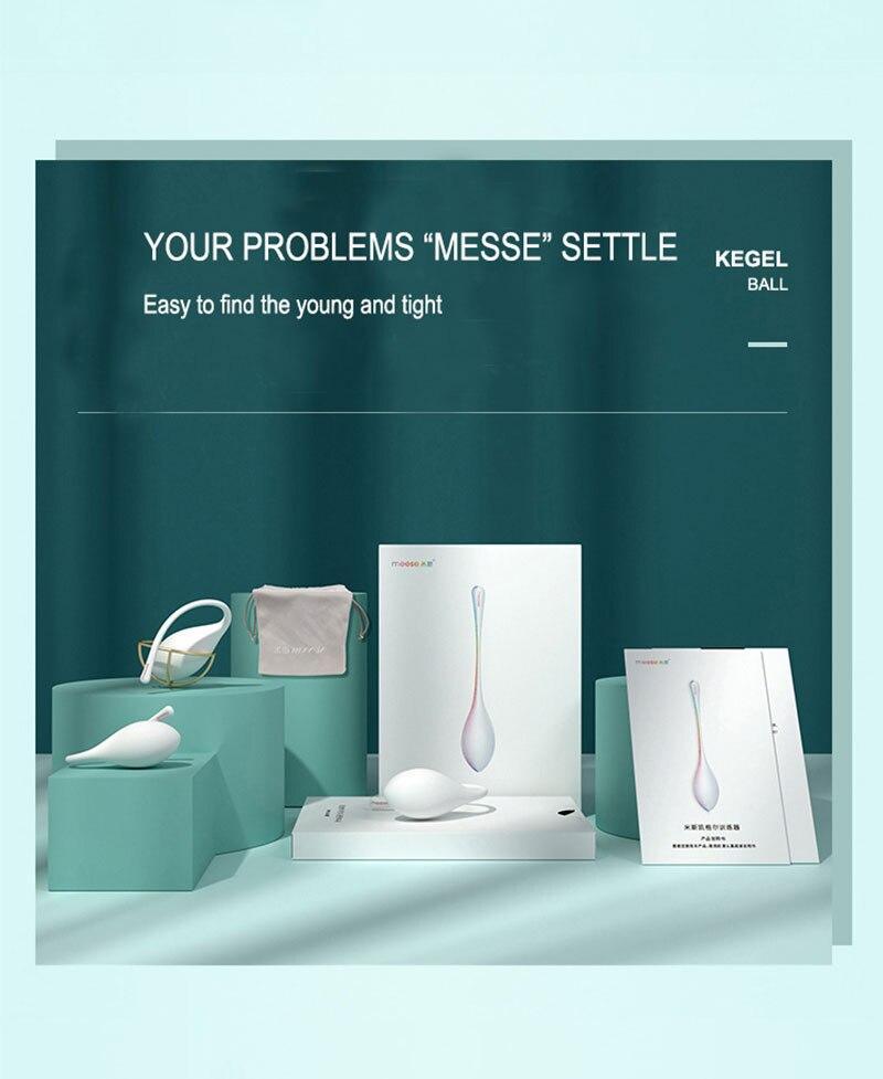MEESE Premium Kegel Training Ben Wa Balls Set - Jiumii Adult Store