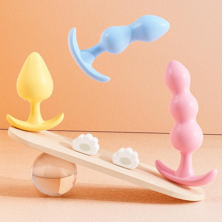 MIZZZEE Anal Plug Set 3pcs - Jiumii Adult Store