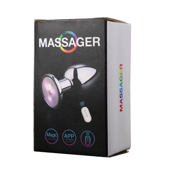 Mizzzee Colorful App Control Vibrating Anal Plug - Jiumii Adult Store