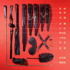 Mizzzee Luxury Bondage Kit 10 Pcs - Jiumii Adult Store
