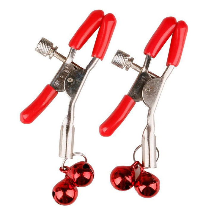 MIZZZEE Nipple Clip With Double Bell - Jiumii Adult Store