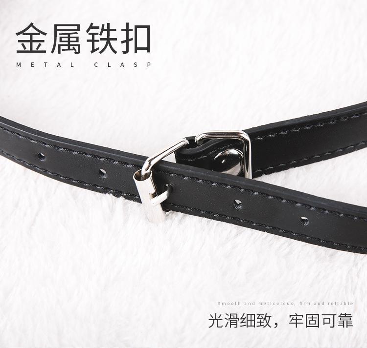 MIZZZEE Silicone Rubber Ball Gag - Jiumii Adult Store