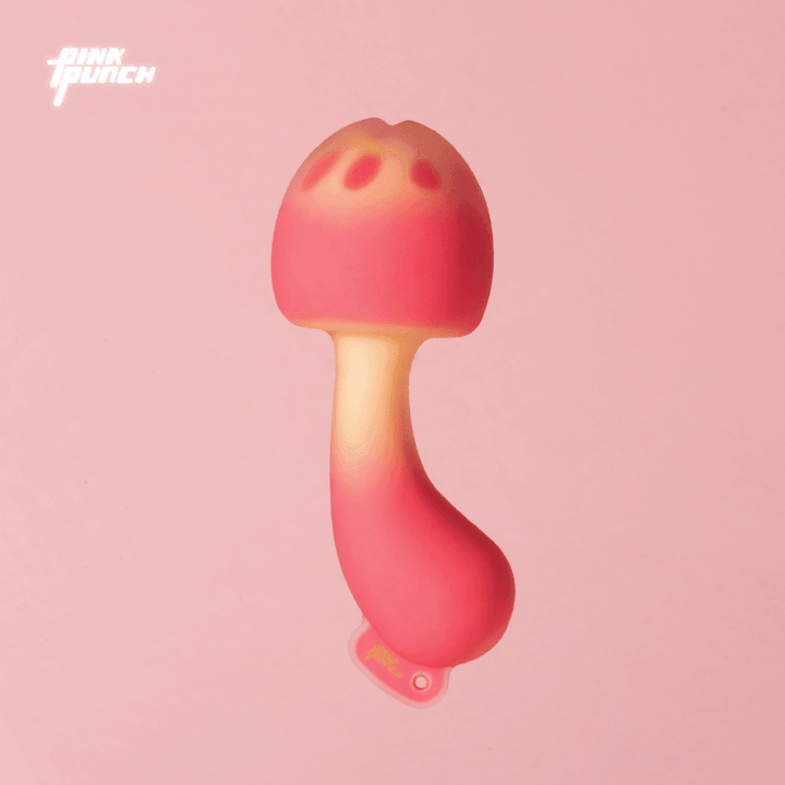 PINKPUNCH Sunset Mushroom App Controlled Rechargeable Egg Vibrator - Jiumii Adult Store