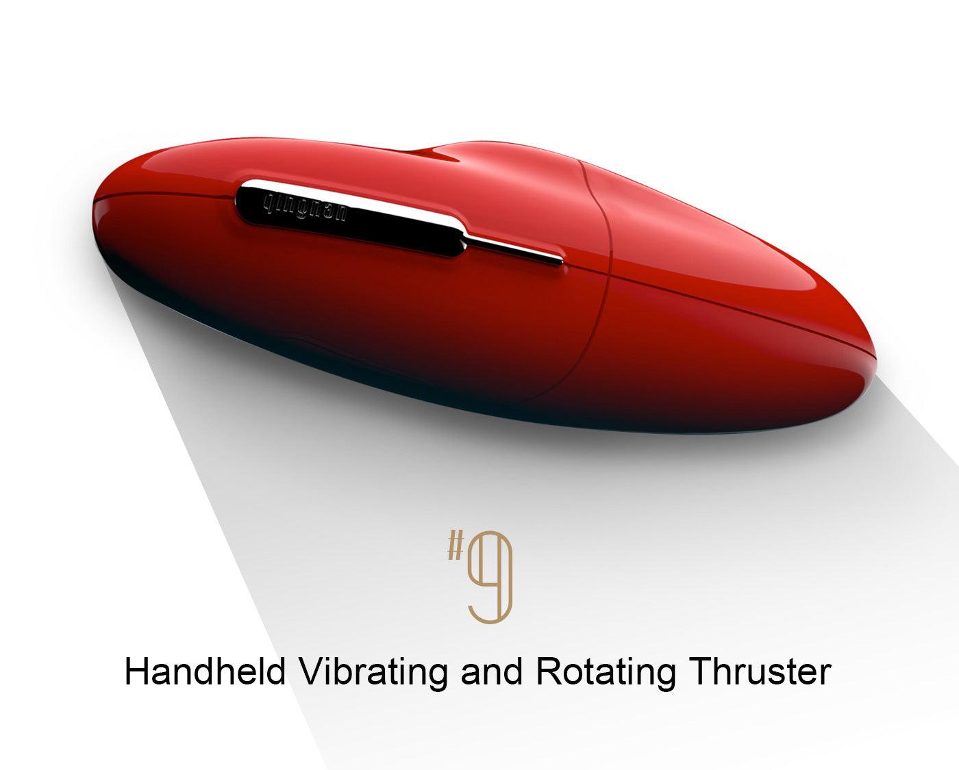 QINGNAN #9 Handheld Vibrating and Rotating Thruster Sex Machine - Jiumii Adult Store