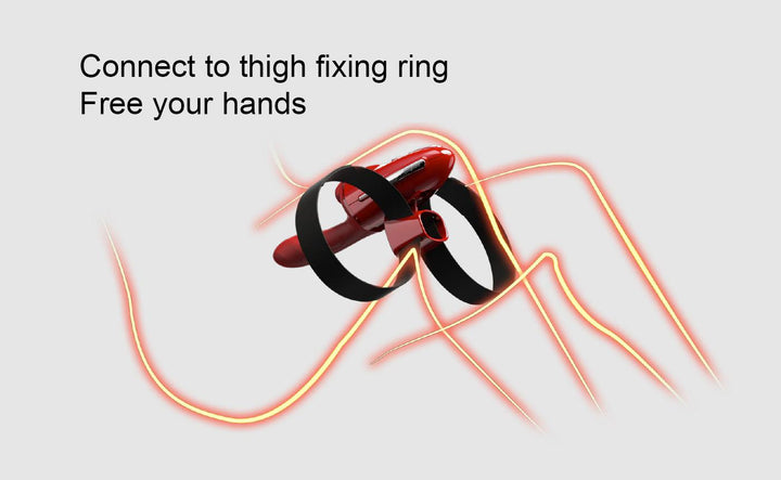 QINGNAN #9 Handheld Vibrating and Rotating Thruster Sex Machine - Jiumii Adult Store