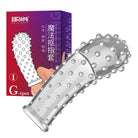 Quyue Spike Crystal Silicone Finger Condom series - Jiumii Adult Store