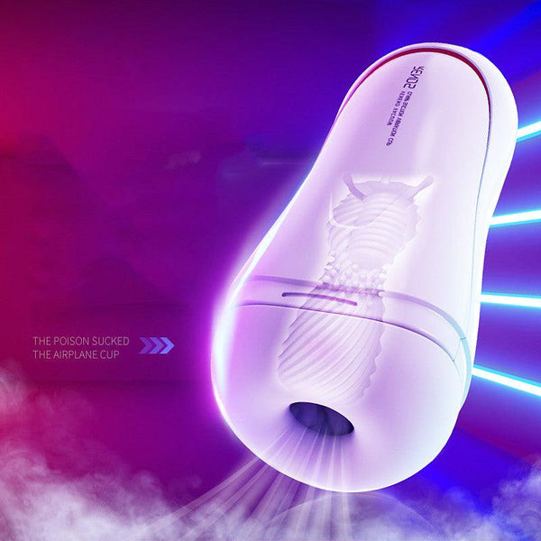 RENDS Veneno Vacuum Double Vibration Electronic Masturbator Cup - Jiumii Adult Store