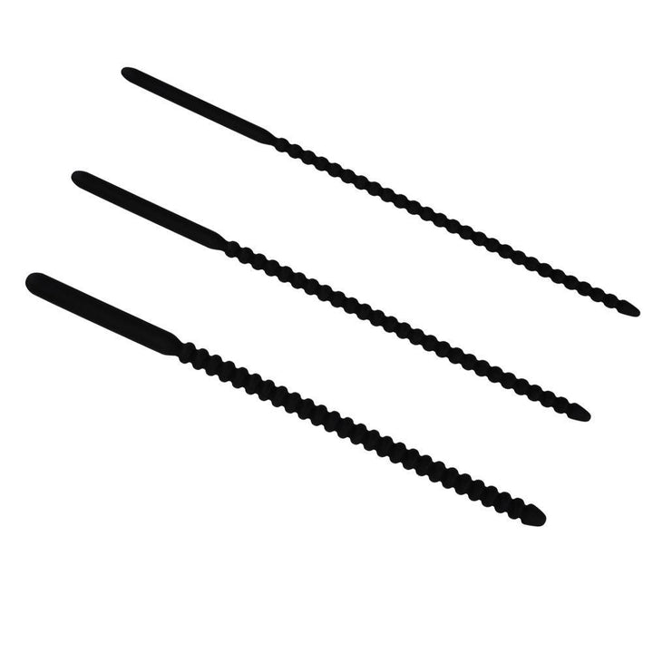 Silicone Ribbed Urethral Sounding Toys For Male - Jiumii Adult Store